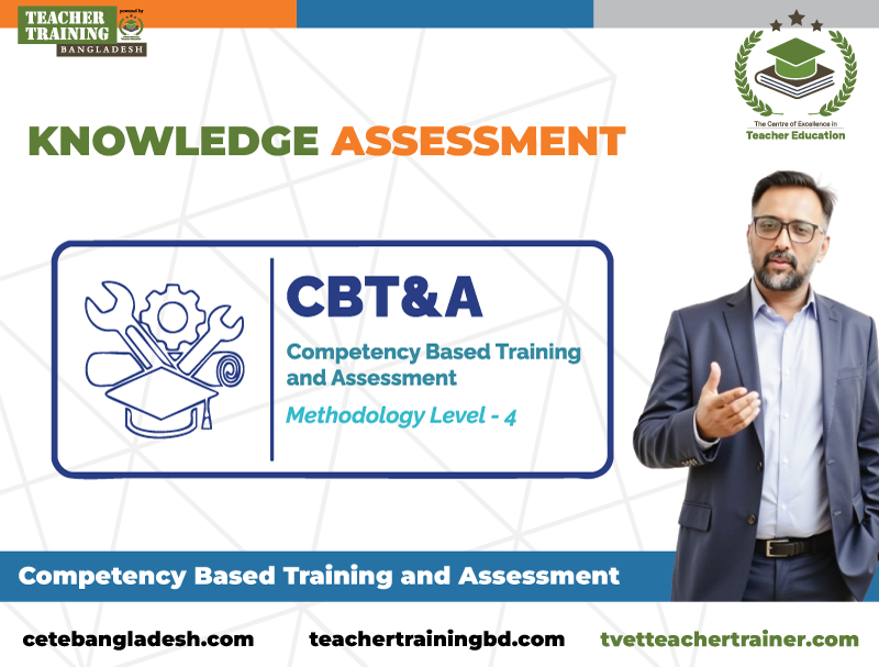 CBT&A Level 4 Trainer and Assessor Assessment